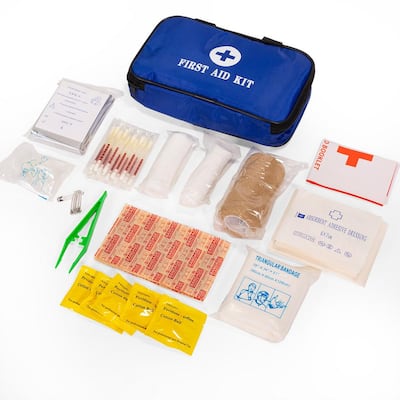 55-Pieces Medical First Aid Kit Osha Compliant