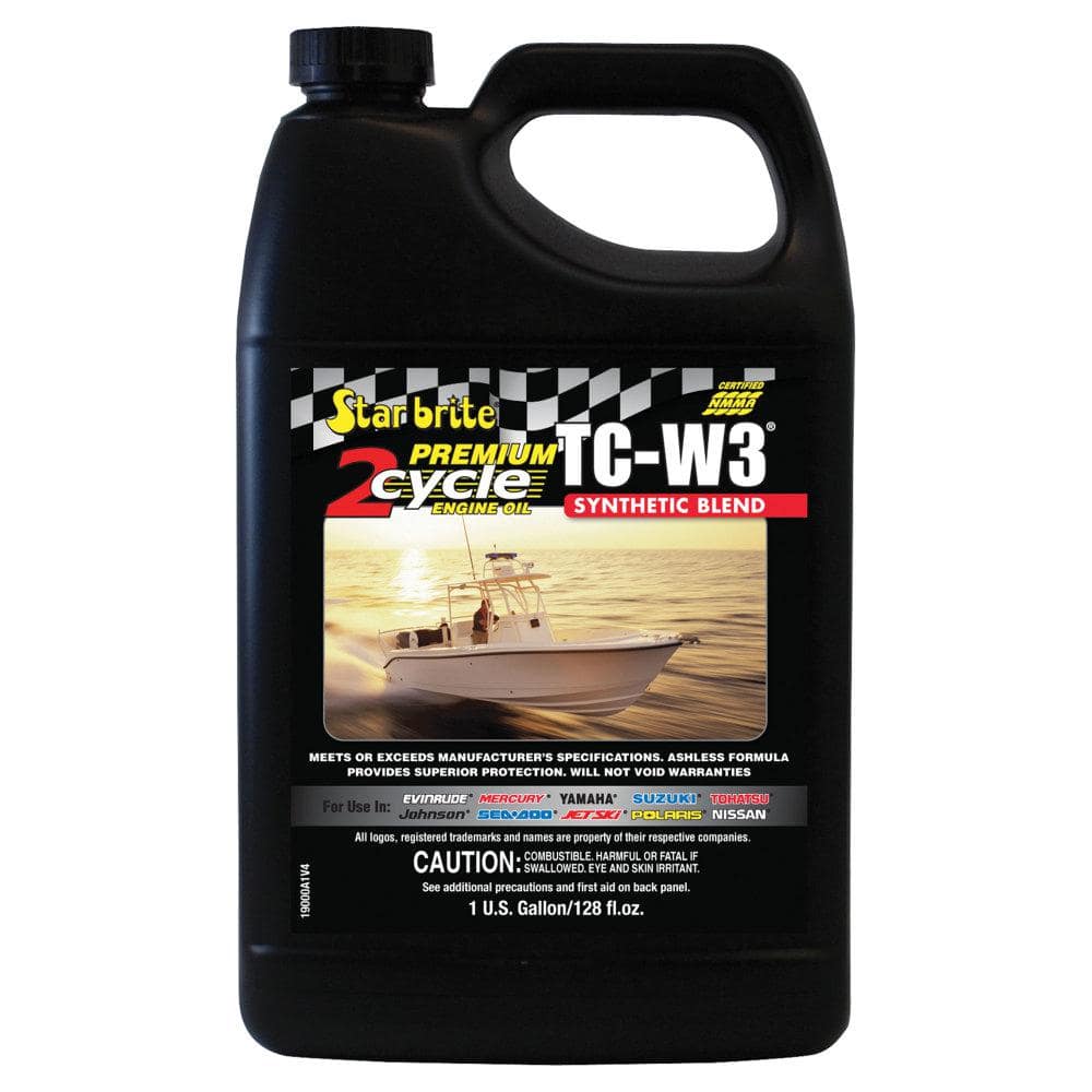 Star brite Super Premium 2-Cycle Engine Oil TC-W3 - Gallon 19200