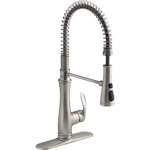 Bellera Single-Handle Pull-Down Sprayer Kitchen Faucet in Vibrant Stainless