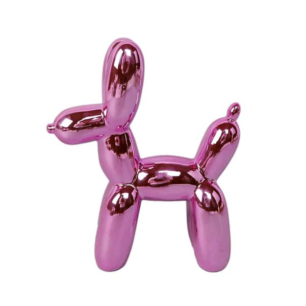 Flora Bunda 11 in. H Ceramic Ballon Dog