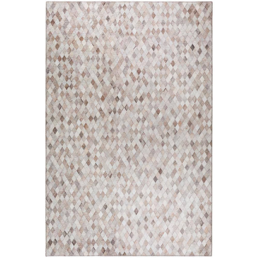 Laredo Grey 3 ft. x 5 ft. Indoor/Outdoor Washable Rug