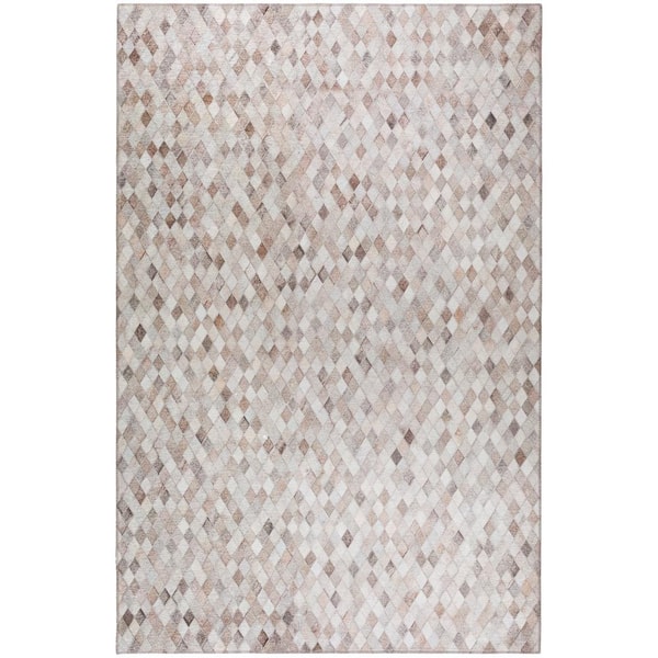 Laredo Grey 5 ft. x 7 ft. 6 in. Indoor/Outdoor Washable Rug