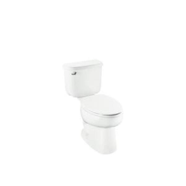 STERLING Windham 2-Piece High-Efficiency Elongated Toilet in Biscuit