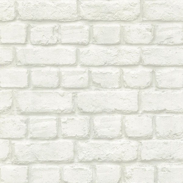 Advantage Chicago Dove Brick Paper Strippable Roll (Covers 56.4 sq. ft.)
