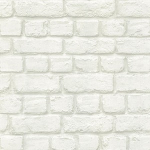 Chicago Dove Brick Washable Wallpaper Sample