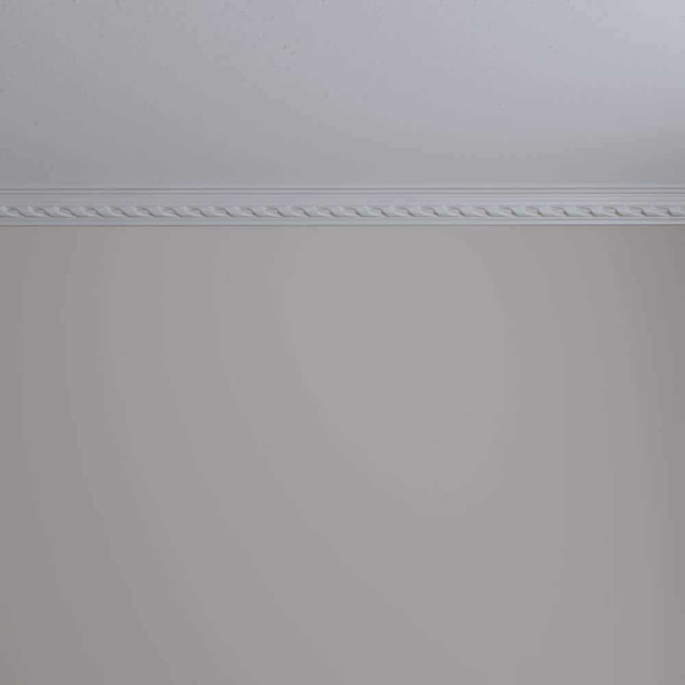 Valeriano White Polyurethane Crown Moulding 94.5"