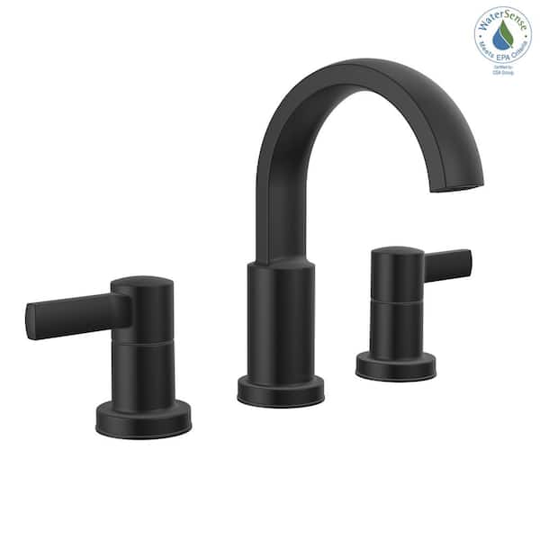 Delta Albion 8 in. Widespread Double Handle Bathroom Faucet with Delta Albion 8 in. Widespread Double Handle Bathroom Faucet with