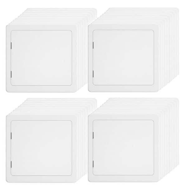 8 in. x 8 in. ABS Spring Access Panel for Drywall and Ceiling, 40-Pack