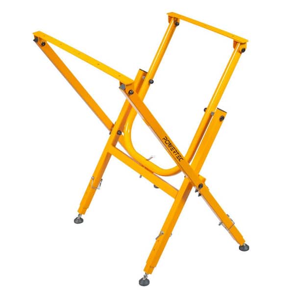 26 in. x 22-3/4 in. Folding Router Table Stand, Portable Workbench Stand, Adjustable Height 32.7" to 35"
