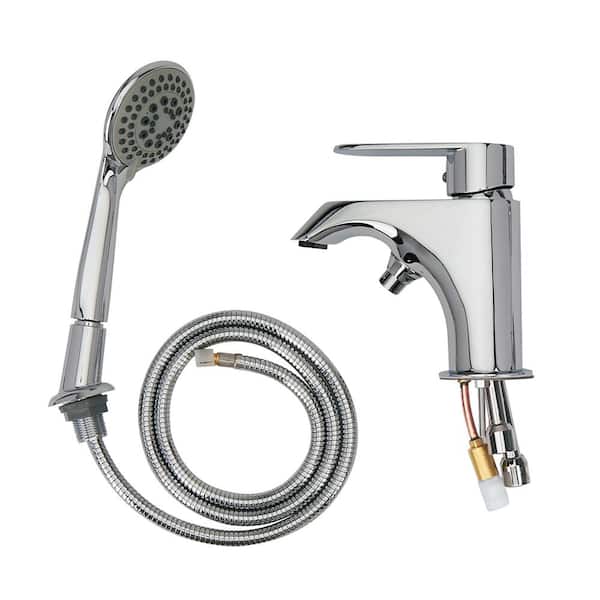 Roman Tub Faucet With Hand Shower, Shower Hose Attachment For Bathtub Faucet Home Depot