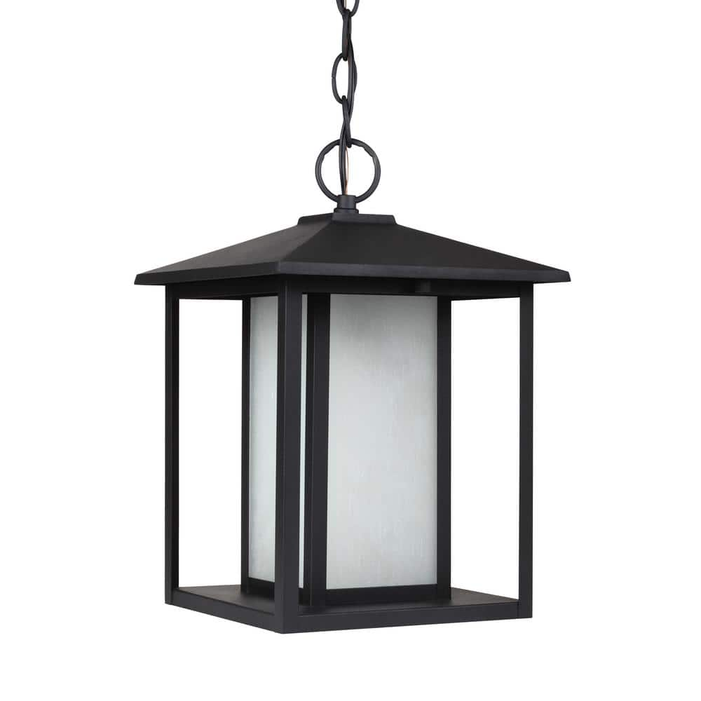 Generation Lighting Hunnington Black 1-Light Outdoor Hanging Pendant