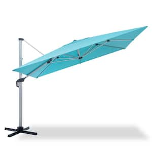 allen roth 10 ft square offset patio umbrella LAUSAINT HOME Outdoor Aluminum Umbr – Lausaint Home assembled for easy setup 10' x 10' Saville Square