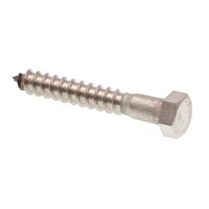 1/4 x 2-1/2" Lag Bolts Hex Head Stainless Steel Heavy Duty Wood Screws Qty 5 