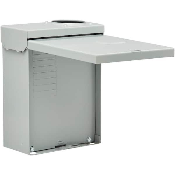 geg GE PowerMark Plus Outdoor 125 Amp 4-Space 8-Circuit Single