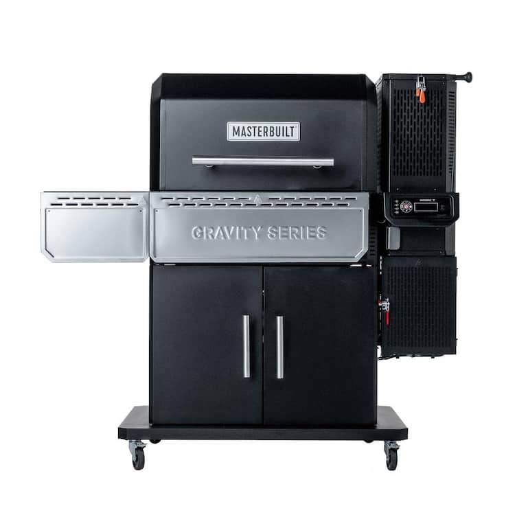 Masterbuilt Gravity Series Charcoal Grill Plus Smoker in Black 1150 sq. in.