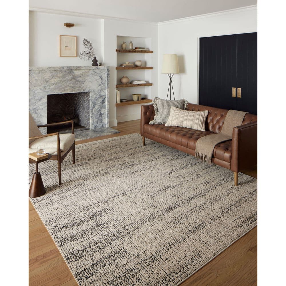 Darby Sand/Dk. Grey 9 ft. 2 in. x 13 ft. Transitional Modern Area Rug - thumbnail 5