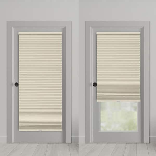 Alabaster Cordless Blackout Magnetic Cellular Shade - 24 in. W x 72 in. L