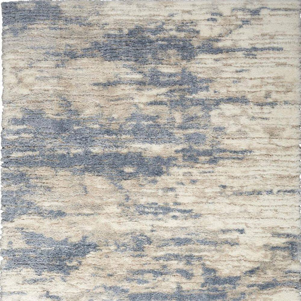 4 X 6 Blue Abstract WashableArea RugRunner Rug price history on PriceWatchPro