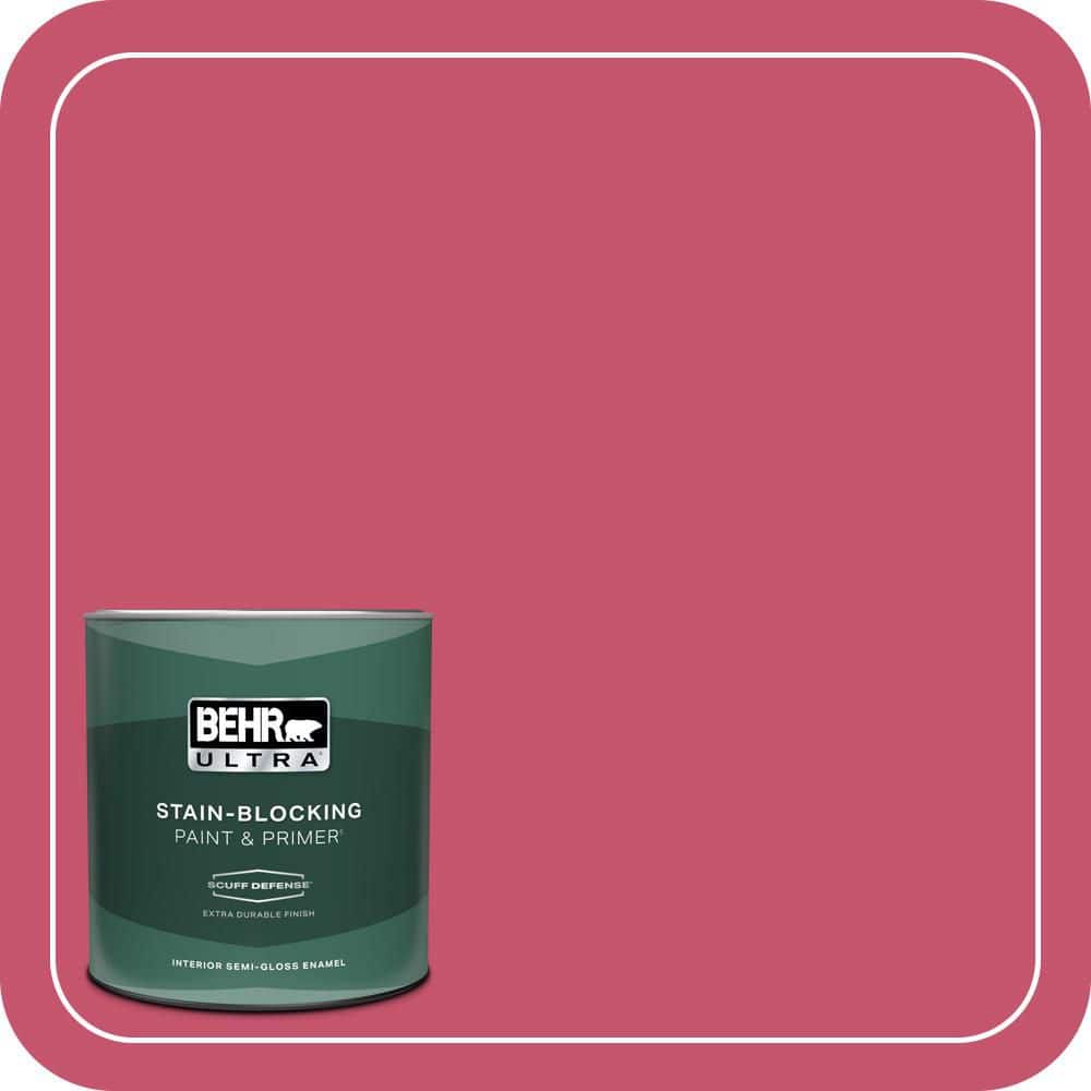 1 qt. #120B-7 Tropical Smoothie Extra Durable Semi-Gloss Enamel Interior Paint & Primer price history on PriceWatchPro