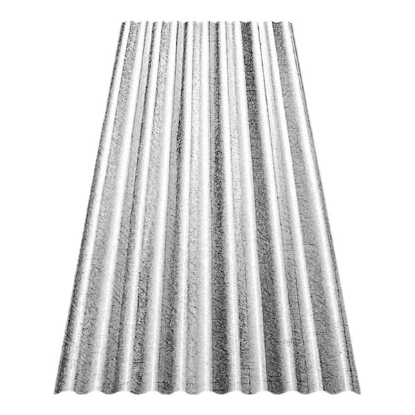 Ft Corrugated Galvanized Steel, Corrugated Metal Roofing Home Depot Canada