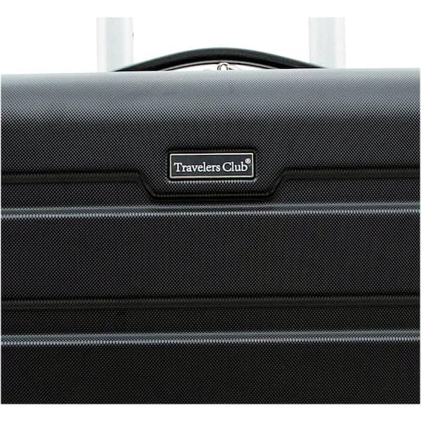 Travelers Club Luggage 20 Rolling Carry-On Navy