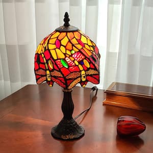14.5 in. Tiffany Style Dragonfly Table Lamp