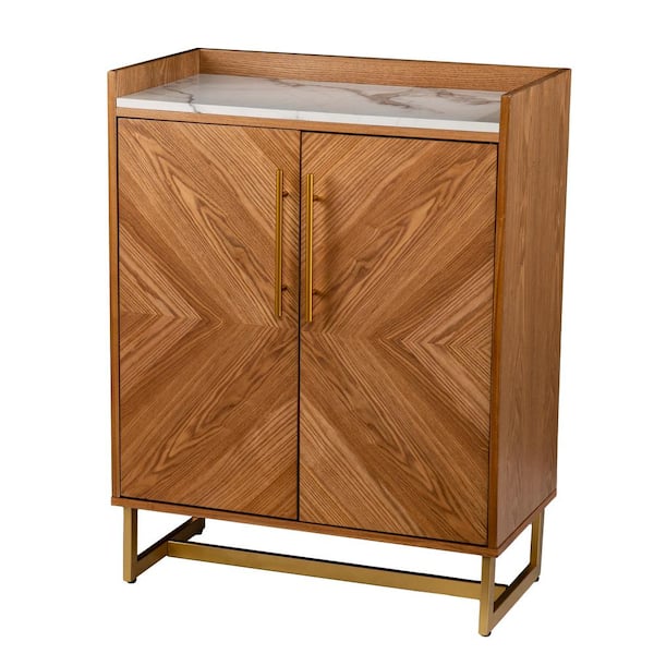 Chevron bar deals cabinet