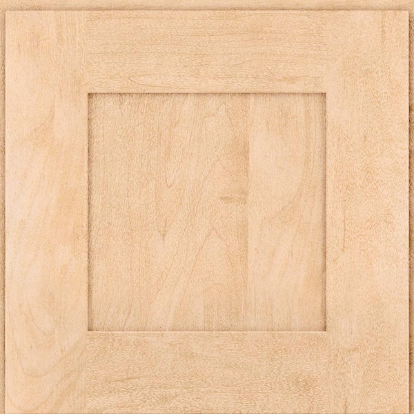 KraftMaid 14-5/8 in. x 14-5/8 in. Cabinet Door Sample in Natural