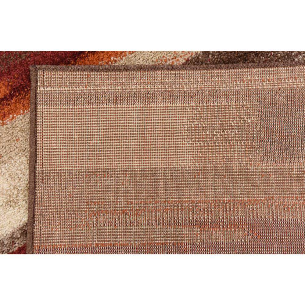Autumn Harvest Multicolor Geometric 5' x 8' Area Rug
