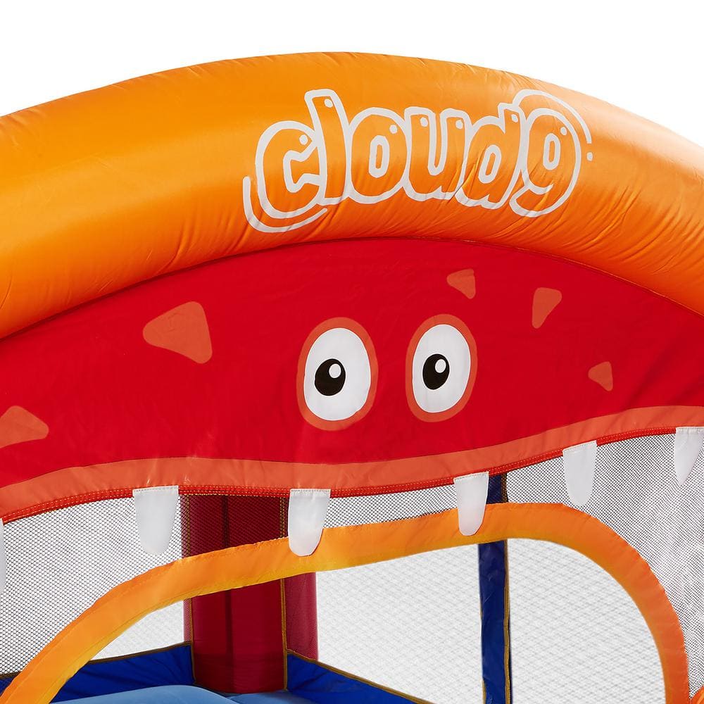 Cloud 9 Monster Theme Inflatable Bounce House with Slide
