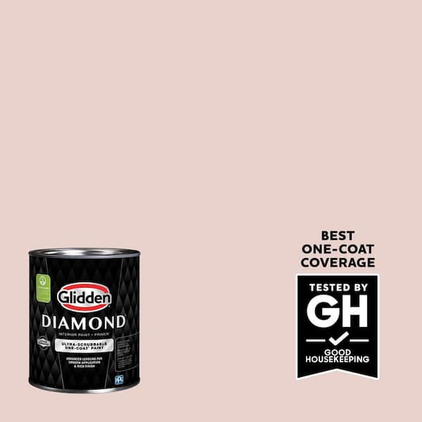 Glidden Diamond 1 qt. Birthday Cake PPG1059-2 Eggshell Interior Paint with Primer
