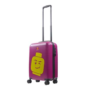 Colour Box Minifigure Head 23 in. Luggage Pink