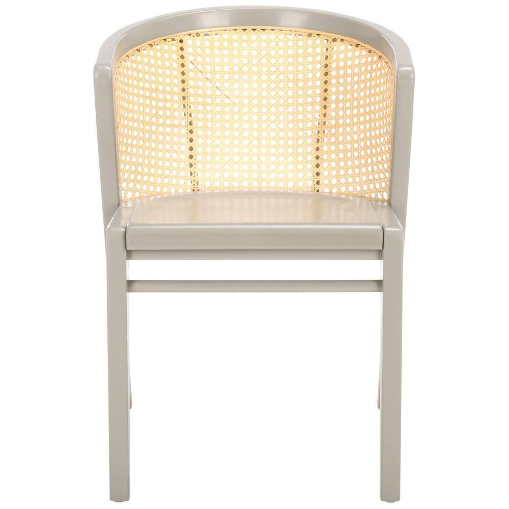 Edan Gray/Natural 30.31 in. Wood Dining Chair