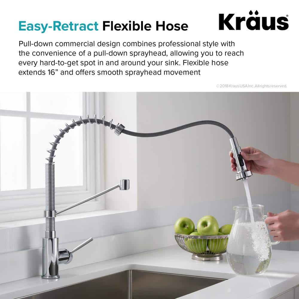 24" Matte Black Stainless Steel Undermount Kitchen Sink with Faucet
