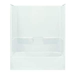 Performa 60 in. x 29 in. x 77-3/4 in. Standard Fit Bath and Shower Kit in White