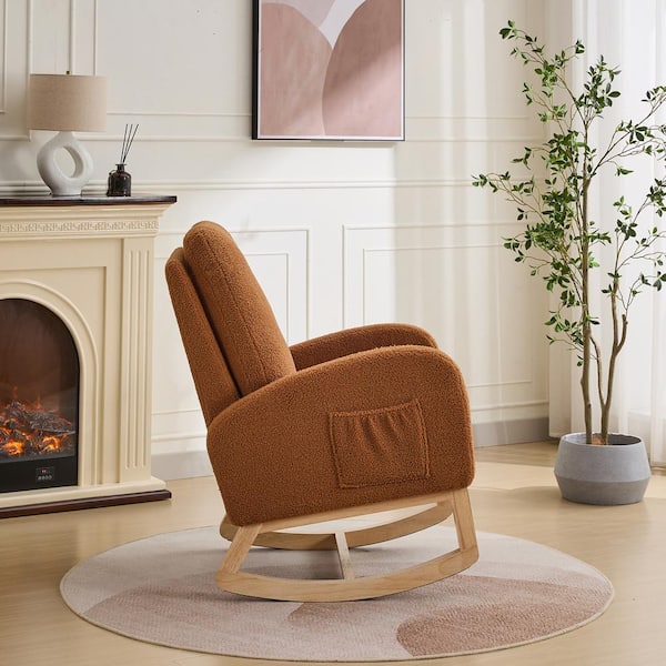 DULTON ONLINE SHOP | ROCKING CHAIR S HERRINGBONE CAMEL
