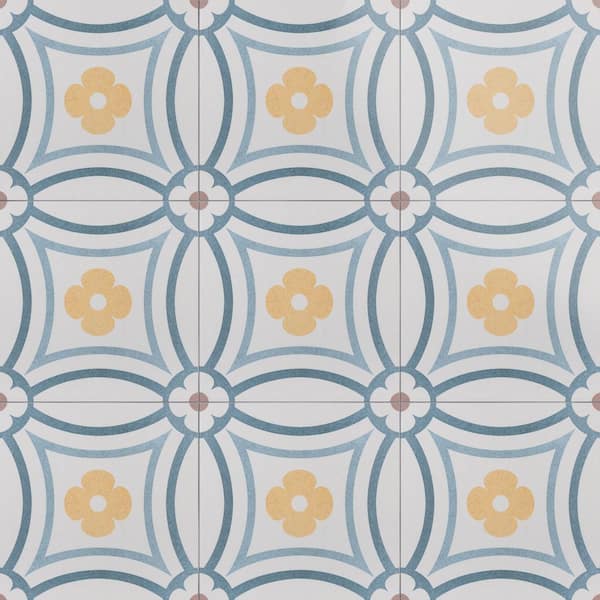 Merola Tile Caprice Saint Tropez 7-7/8 in. x 7-7/8 in. Porcelain