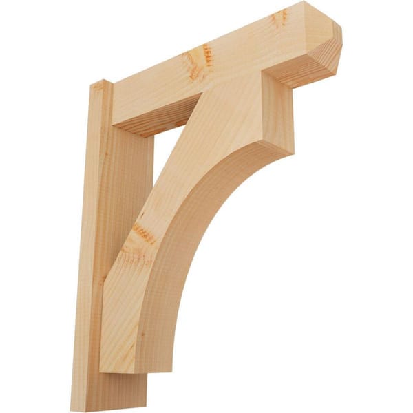 6 in. x 24 in. x 20 in. Douglas Fir Westlake Craftsman Smooth Outlooker