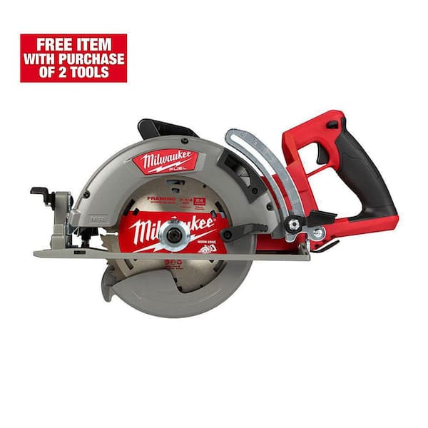 Milwaukee M18 FUEL 18V Lithium-Ion Cordless 7-1/4 in. Rear Handle Circular Saw (Tool-Only)