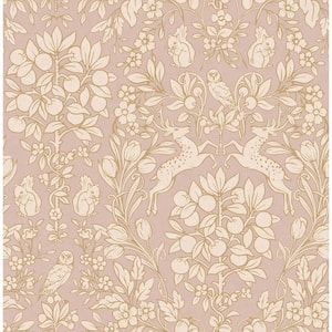 Richmond Pink Floral Wallpaper Sample