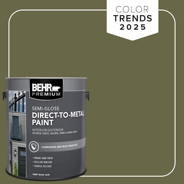1 gal. #PPU9-24 Amazon Jungle Semi-Gloss Direct to Metal Interior/Exterior Paint