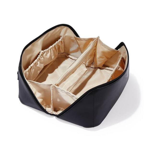 extra large travel makeup bag NISHEL Organizer, Double Layer Cosmetic Case the Extra Large Toiletry Bag can hold a full The Large Cosmetic Pouch in