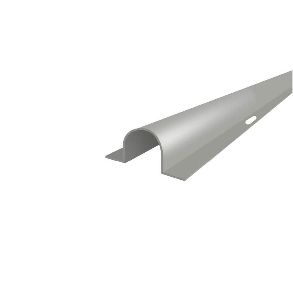 Wire Guard 1 in. x 5 ft. Flanged U-Channel Raceway, Gray price history on PriceWatchPro