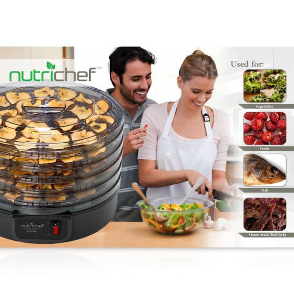Total Chef Countertop Food Dehydrator, 5-Tray Food Dryer for Fruit Snacks,  Jerky, Dog Treats, Herbs TCFD-05 - The Home Depot