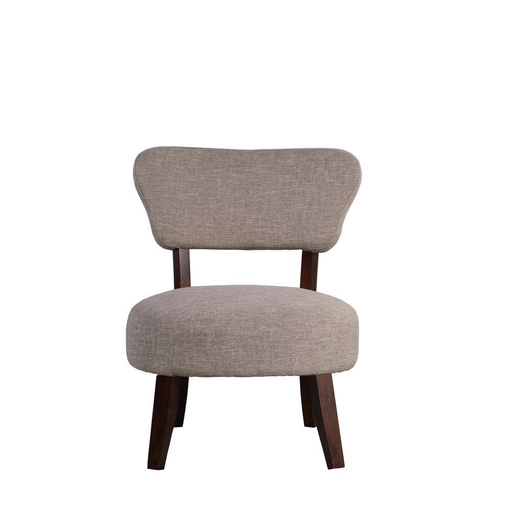 Taupe Round Seat Accent Chair 92014 16TP The Home Depot   Taupe Accent Chairs 92014 16tp 64 1000 