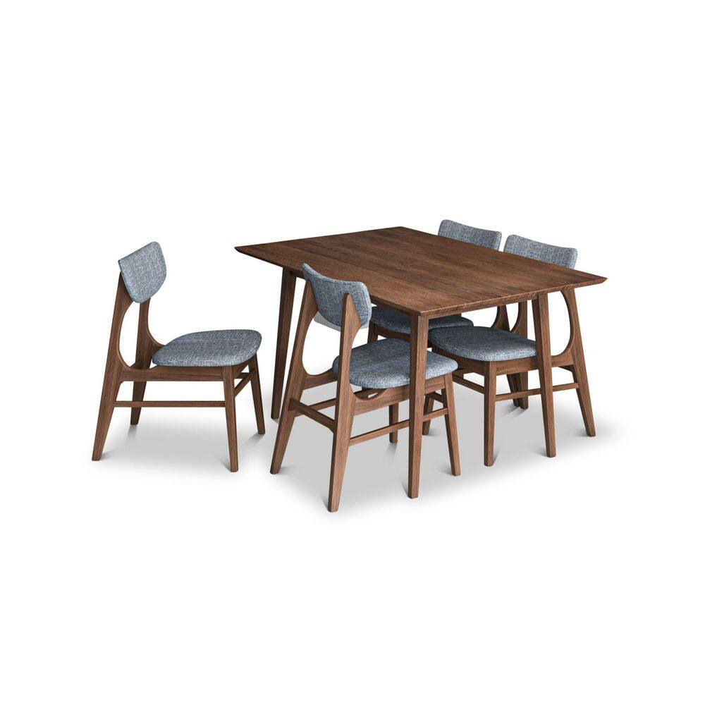 Ashcroft Imports Furniture Co. Brooks 5Piece MidCentury Dining Set w