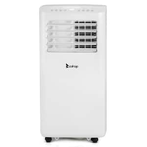 7100 BTU (DOE) WIFI Portable Air Conditioner Cools 350 sq. ft. with Heater and Dehumidifier with Remote in White