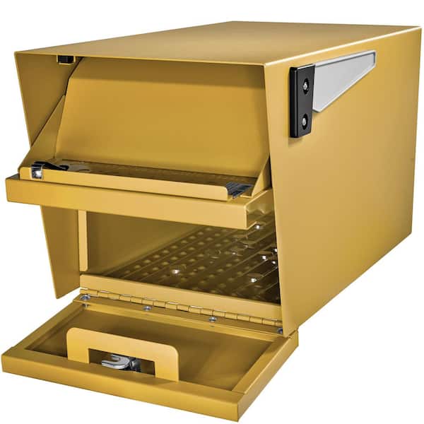 Mail Boss Mail Manager Locking Post-Mount Mailbox with High