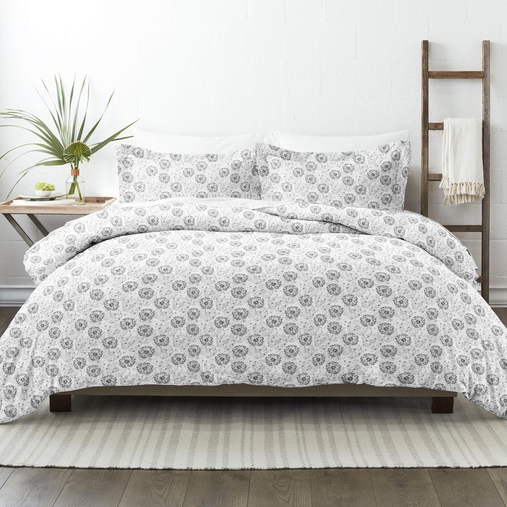 Make a Wish Patterned Performance Light Gray Twin 3-Piece Duvet Cover Set price history on PriceWatchPro