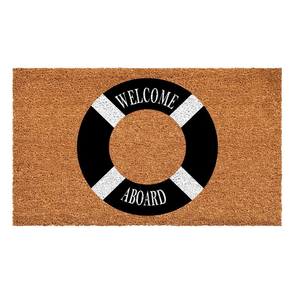 "Welcome Aboard Buoy Doormat, 24"" x 36""" price history on PriceWatchPro
